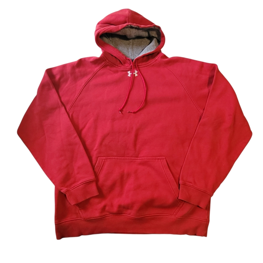 Under Armour Men's Red Sweatshirt Hoodie